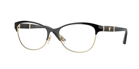 versace mod 1233-q model|Versace VE 1233Q 1366 Black Pale Gold Metal Cat .